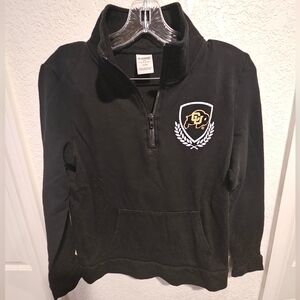 PINK Victoria's Secret Black Pullover Featuring CU Buffs